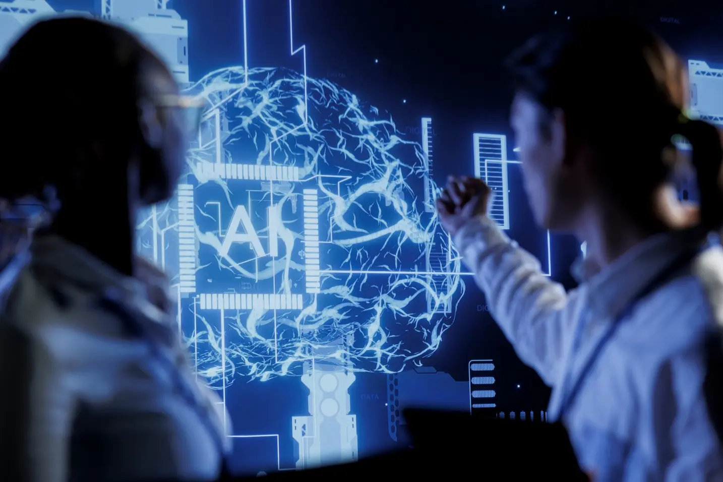 AI delivery teams collaborating